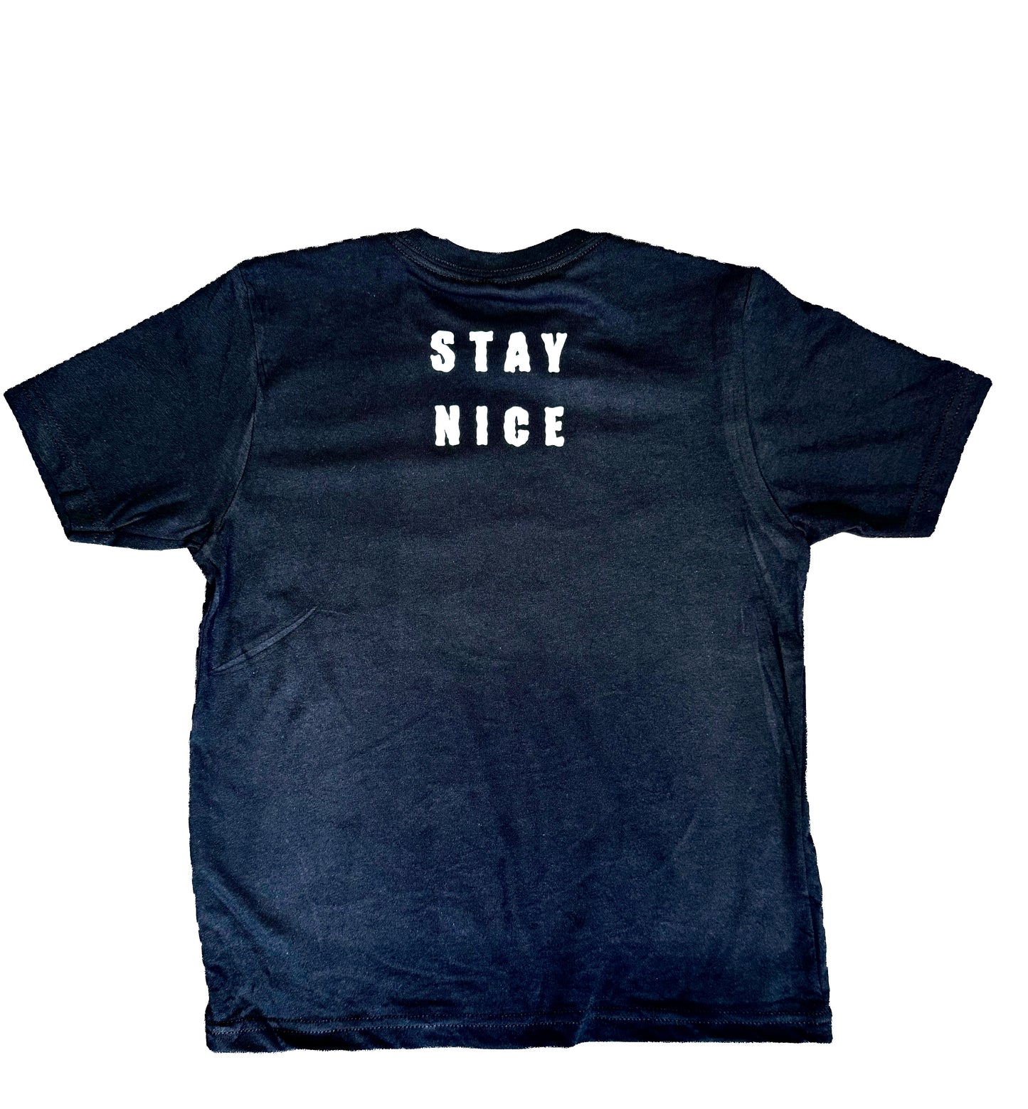 Stay Nice Youth Oversized “OG” Logo Tee - Blue