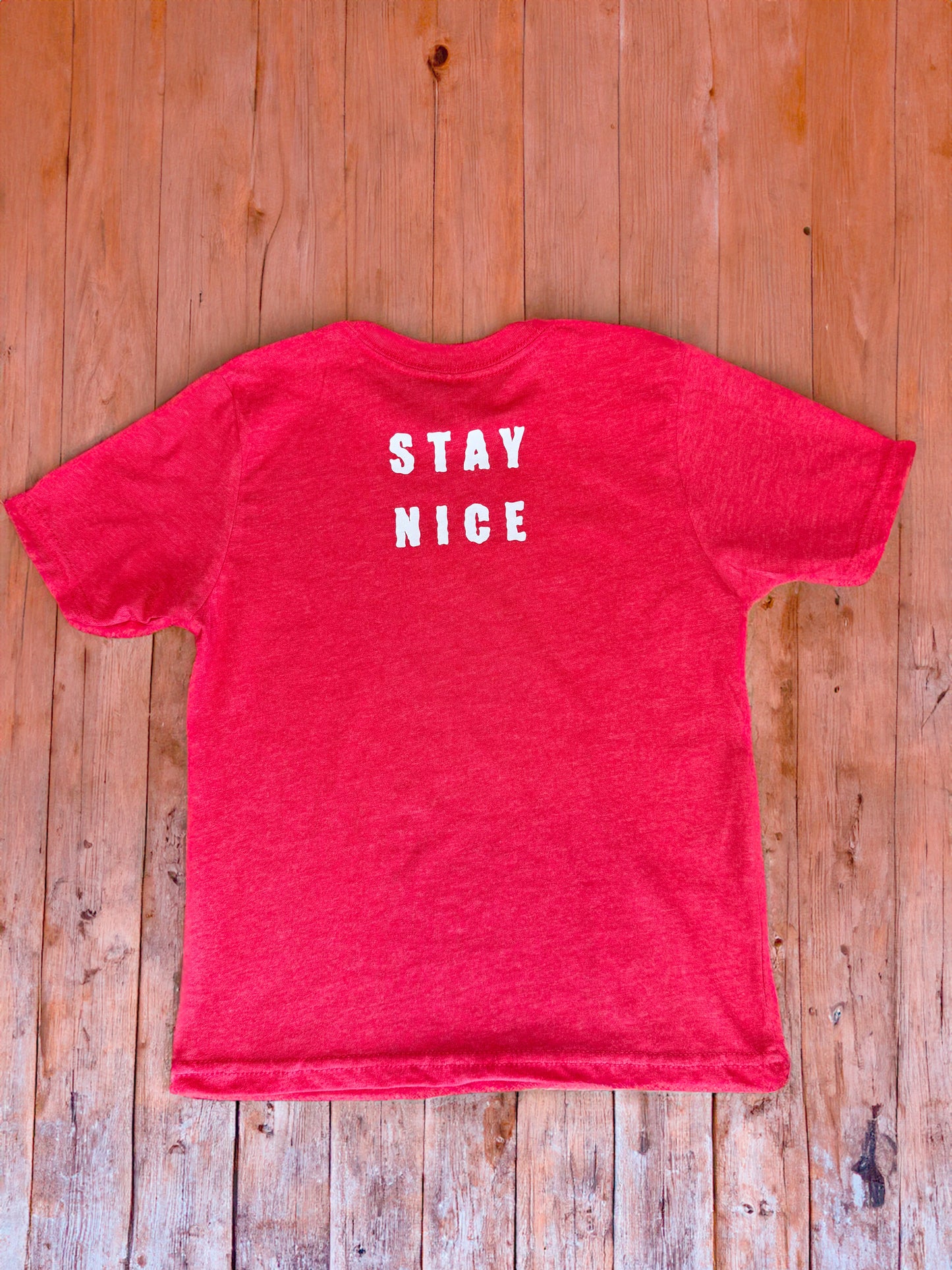 Stay Nice Youth Oversized “OG” Logo Tee