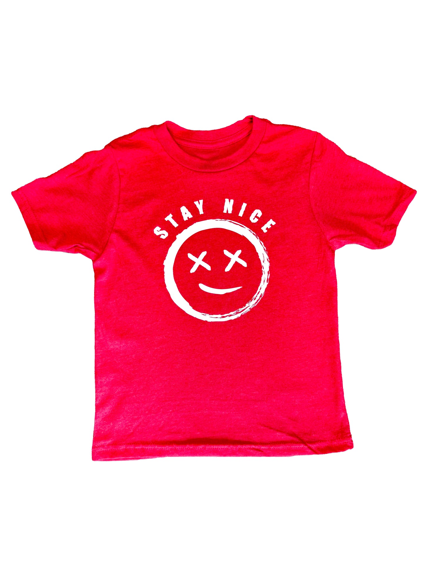 Stay Nice Youth Oversized “OG” Logo Tee - Blue